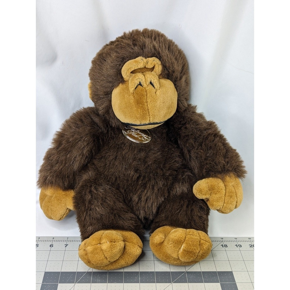 Brown Gorilla Plush 15 Inch Tb Trading Co Platinum Plus Stuffed Animal Toy